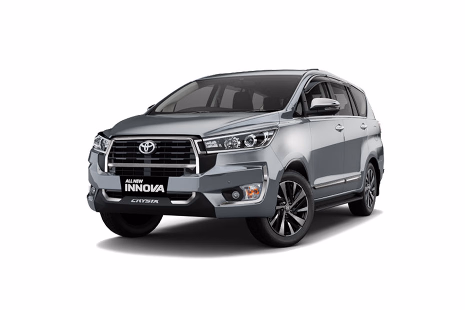 Toyota Innova Crysta in Silver